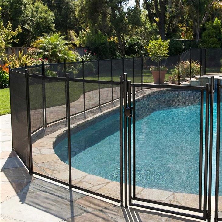 Removable Mesh Swimming Pool Fence