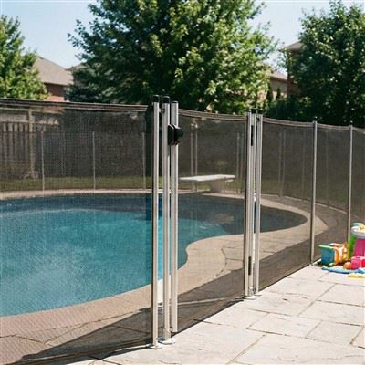 Child Safety Removable Mesh Pool Fence